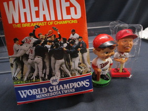 Wheaties Box & Bobble Heads