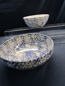 Texas Pottery Sponge Bowls