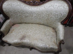 Antique Parlor Loveseat