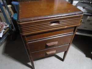 Vintage Sewing Cabinet