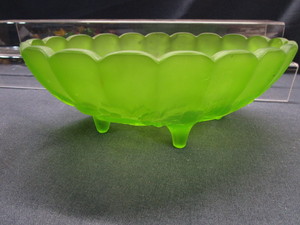 Satin Glass Fruit Bowl