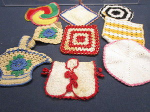 Crocheted Vintage Hot Pads