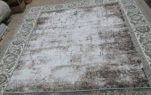 lot 12 image: Gertmenian Icon Collection Area Rug  Zarek Beige, 5 3 x 7