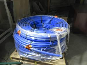 lot 82 image: Advanced Drainage Systems  1-14 in. x 300 ft. CTS 250 psi NSF Poly Pipe in Blue (5 Sets)