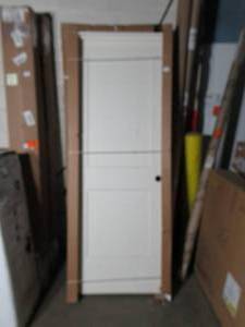lot 91 image: 30 LH Interior 2 Panel Primed Door
