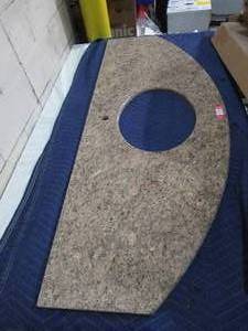 lot 17 image: Bathroom Vanity Granite Counter Top