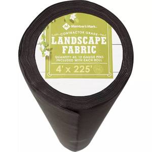 lot 143 image: Members Mark Landscape Fabric - 4 x 225 - 2 ROLLS