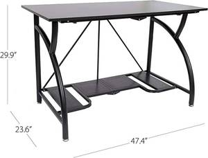 lot 147 image: Pop-It Large Collapsible Folding Desk - Black