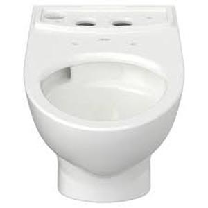 lot 83 image: American Standard Glenwall VorMax Elongated Toilet Bowl Only in White
