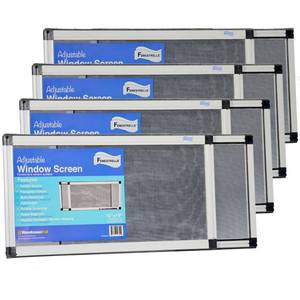 lot 97 image: Fenestrelle Adjustable Window Screens - Large - 20 H x 28-54 W