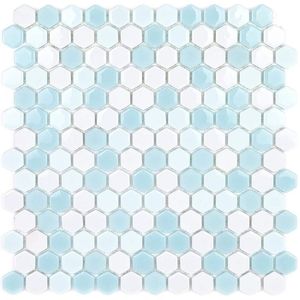 lot 118 image: Lot of 5 mosaic floorwall tile