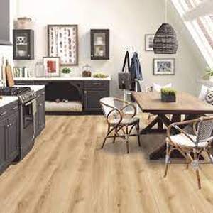 lot 24 image: TrafficMaster  Attie Creek Oak 7 mm T x 7.6 in. W Laminate Wood Flooring (26.8 sqftcase) 1 Pallet- 1,072 Sq. Ft.