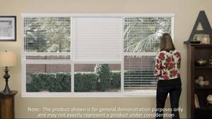 lot 66 image: 46 x 58-12 - NuWood White - 2 Inch Faux Wood Blinds by Levolor