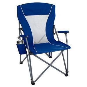 lot 140 image: Members Mark Adult Hard Arm Chair - Blue