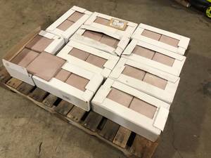 Bernalillo Deco Pink Rose 8x8. Tile 10 cases, Customer return Review all pictures