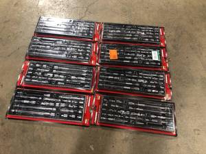 Mix lot of Husky  14in., 38in., and 12 in. Drive Accessory Set (11-Piece) Customer returns Review all pictures