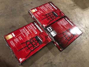 Husky  29 in. Shop Stool Lot of 3 Customer returns Review all pictures
