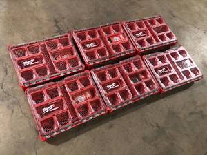 Milwaukee Storage Boxes for hardware, Customer returns Review all pictures