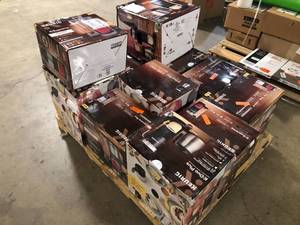 Mix lot of Keurigs Coffees and Expresso, Customer return Review all pictures