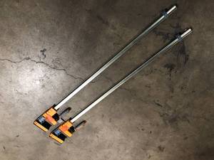 BORA  Steel 50 in. Parallel Clamp (Set of 2) Customer returns Review all pictures