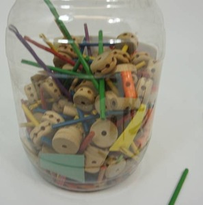 lot 46 image: Large Jug of Tinker Toys