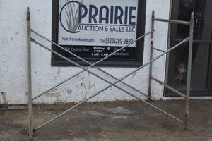 5X5 S-Style Single Ladder Scaffold Frames with 2 cross braces
