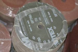 New- 11 packs of 50 VSM Fibre Discs 7 x 78 147763 SF750 50 grit