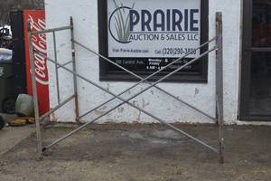 5X5 S-Style Single Ladder Scaffold Frames with 2 cross braces