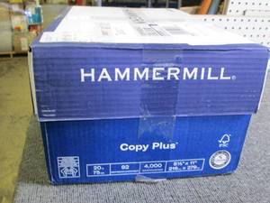 case of hammermill 8.5 x 11 copy pa...