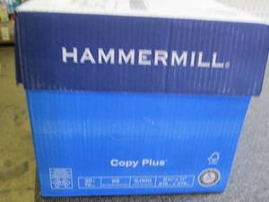 case of hammermill 8.5x11 copy plus...