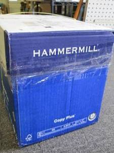 case of hammermill 8.5 x 11 copy pa...