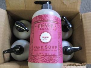 case of 6 meyers clean day hand so...