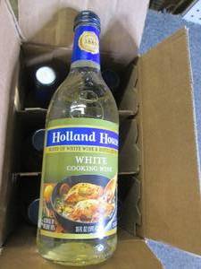 case of 6 bottles of holland house ...
