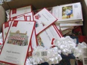 box of christmas overstock ...