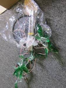 new solar hummingbird wind chime ...
