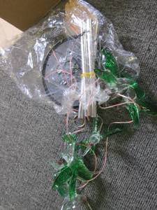 new solar hummingbird wind chime ...