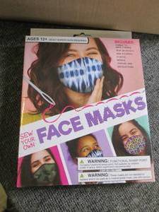 case of 24 DIY face  masks ...