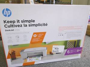 hp deskjet 2755e printer open box ...