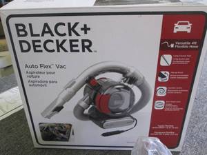 black and decker auto flex vacuum ...