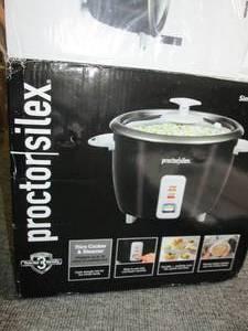 proctor silex rice cooker and steam...