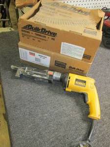 dewalt drill with simpson strong dr...