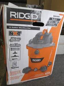 ridgid 12 gallon wetdry vac turns ...