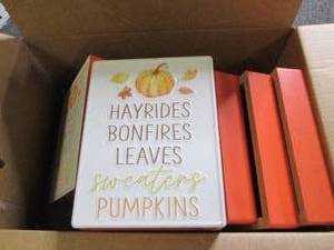 box of 8 accent decor ...