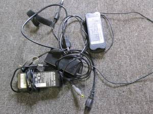3 laptop charging cords...