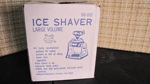 Vintage Ice Shaver