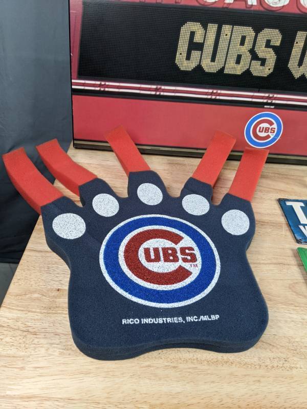 lot 171A image: Sports Team Items - Chicago Cubs, Bears, Wrigley Field World Series, Cincinnati Reds, Bengals, MLB, NFL, Sports Illustrated Kids Issues, and more F