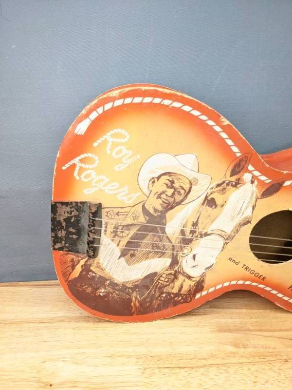 lot 50A image: Vintage Roy Rogers Toy Guitar K