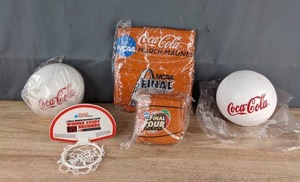 lot 63 image: Coca-Cola Branded March Madness and Final Four St Louis 2005 Atlanta 2007 Memorabilia U