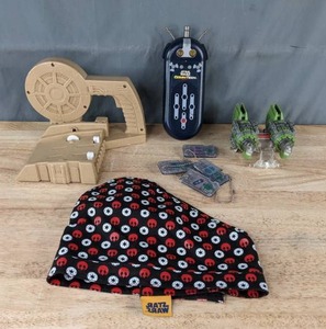 lot 104 image: Star Wars Collectibles CommTech Reader and More U