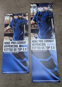 lot 121 image: Nike Advertising MLB LA Dodgers Matt Kemp Baseball Banners, 72 x 22 & 57 x 23 U